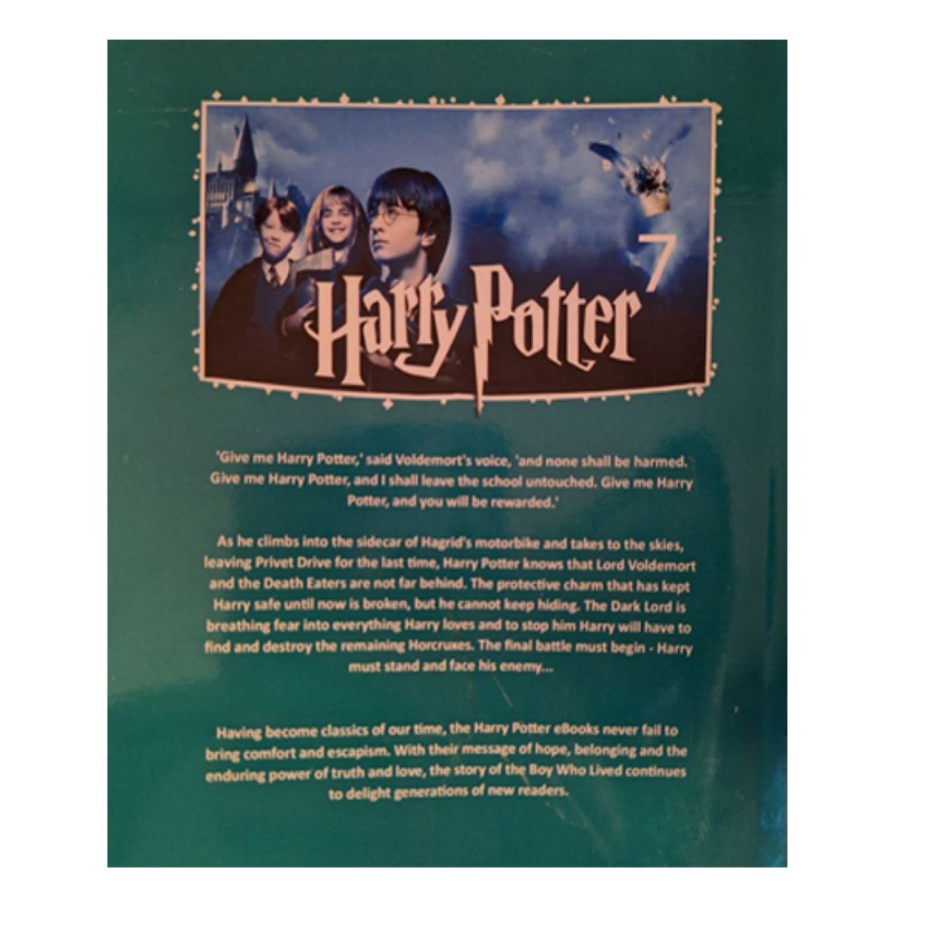 Harry Potter and the Deathly Hallows Novel by J. K. Rowling (English)