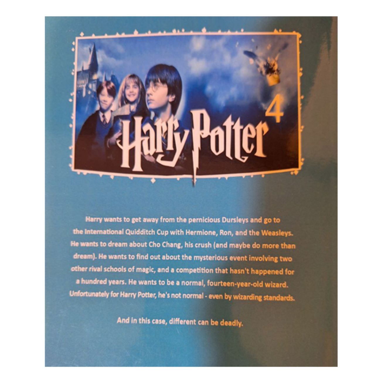 Harry Potter and the Goblet of Fire Novel by J. K. Rowling (English)