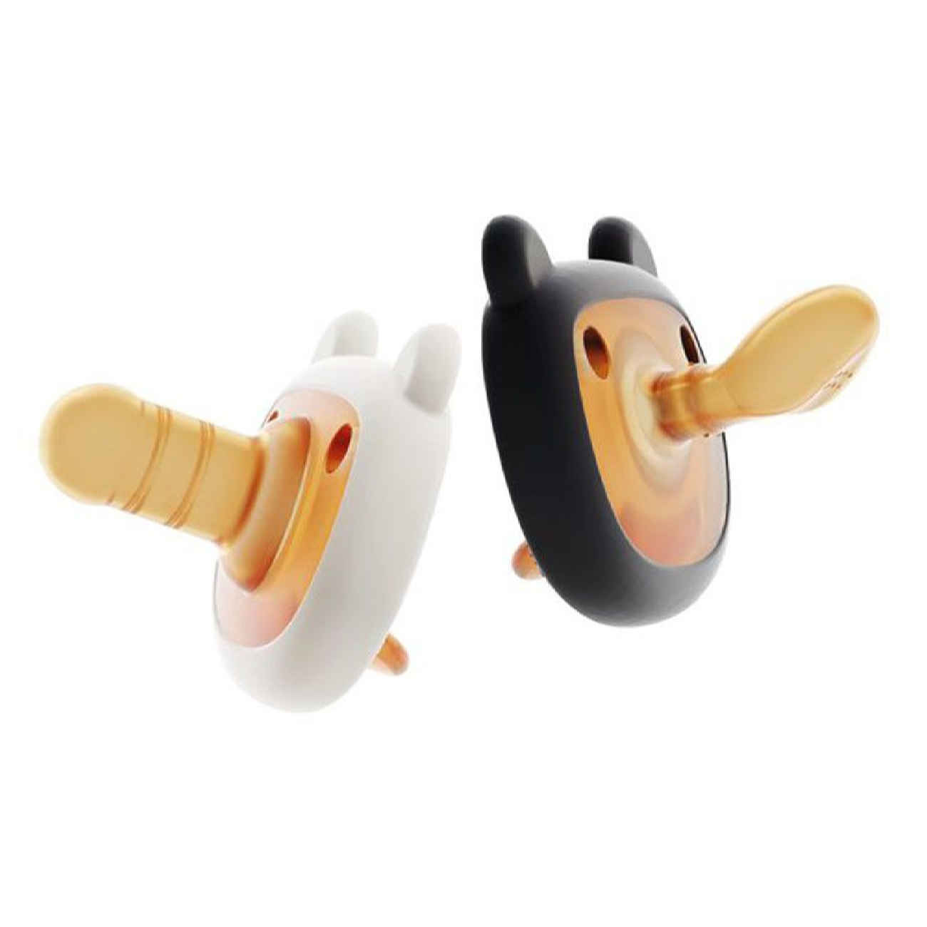 Silikon-Schnuller im Teddybär-Design – Sicher und angenehm (2er-Pack)