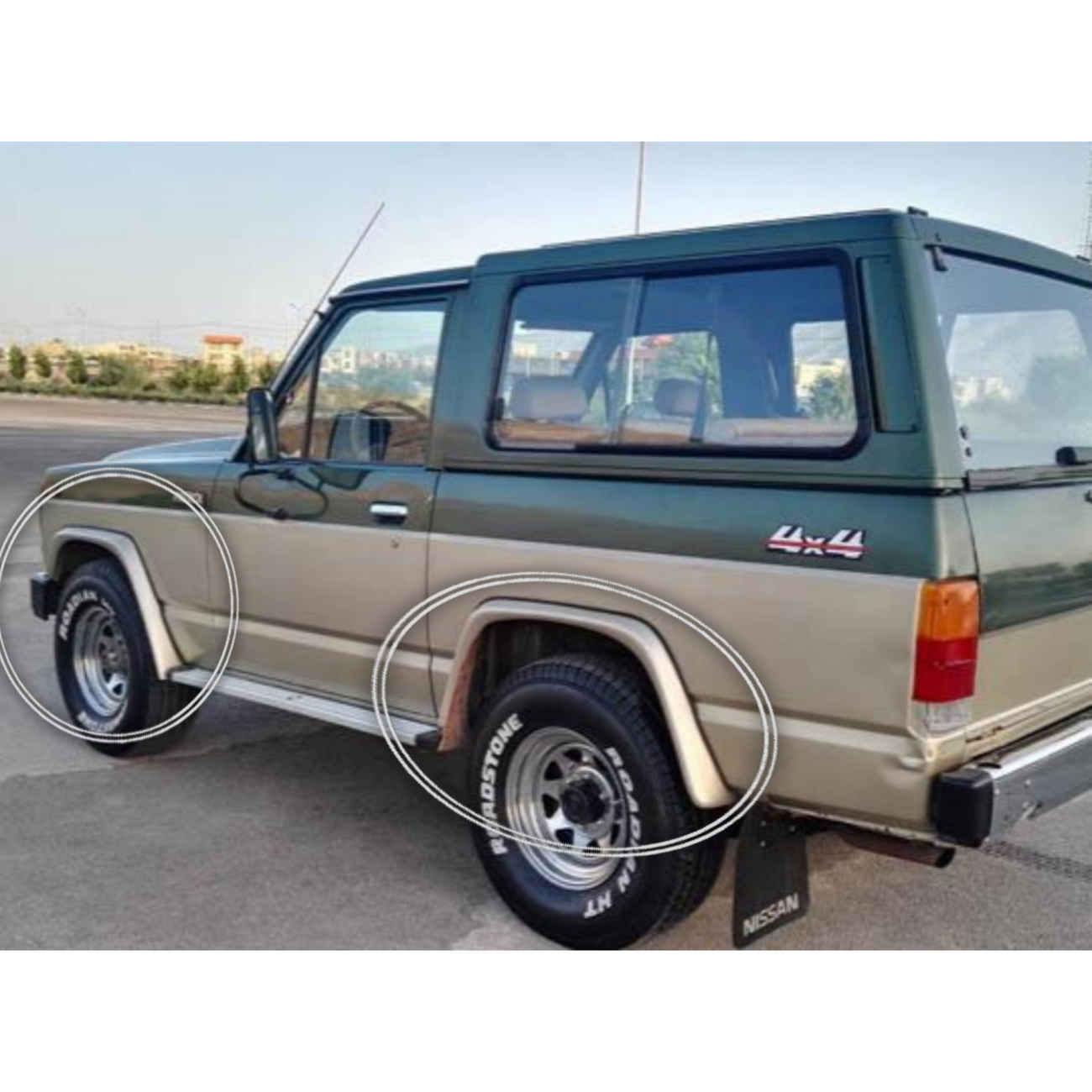 High-Quality Edge-Design Fender Trim Set for Nissan Patrol – Complete 4-Piece Kit