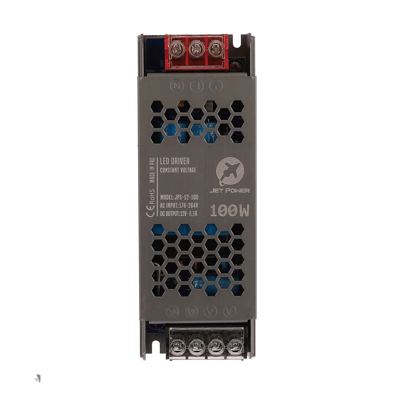 Jet Power JPS-12-100 – 12 V 8,3 A 100 W Schaltnetzadapter für LED-Anlagen