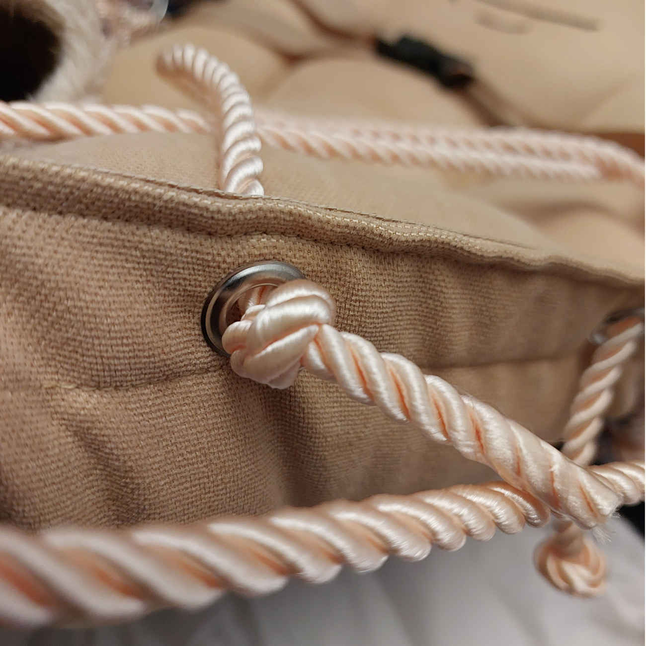 LI Kleinkind-Schaukel – Weiches Baumwoll-Hängesitzchen im Teddybär-Design mit Sicherheitsgurt und verstellbarer Rückenlehne