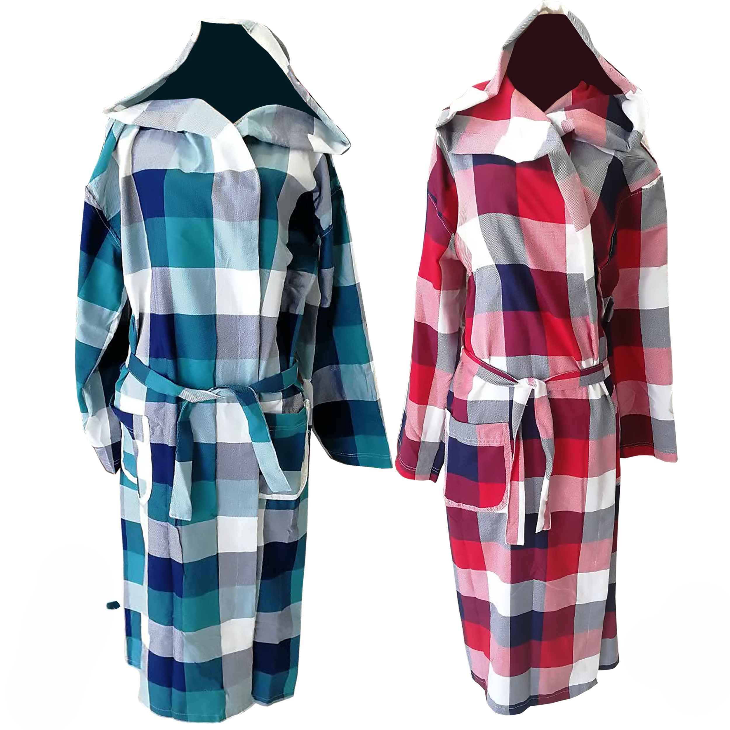 Thumbnail 3: Leichter Bademantel aus Viskose – Ideal für Zuhause, Wellness oder nach dem Baden