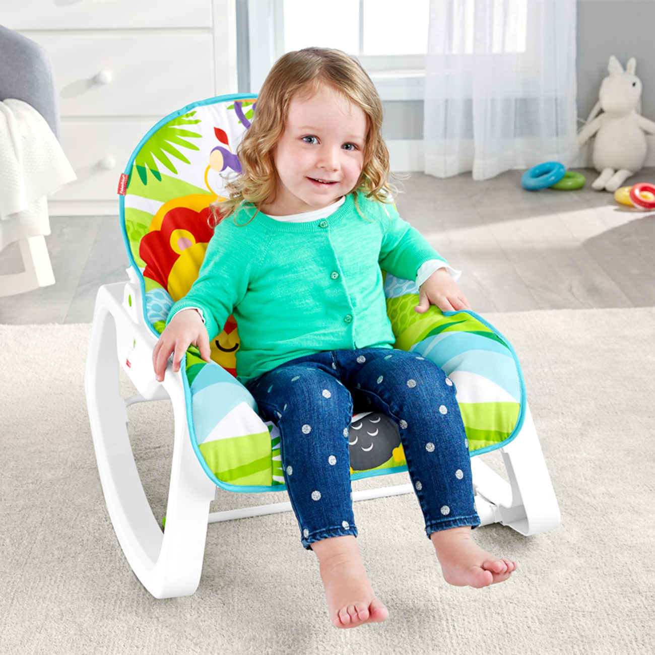 Manuelle Babywippe – Sanftes Schaukeln zur Beruhigung Ihres Babys jederzeit