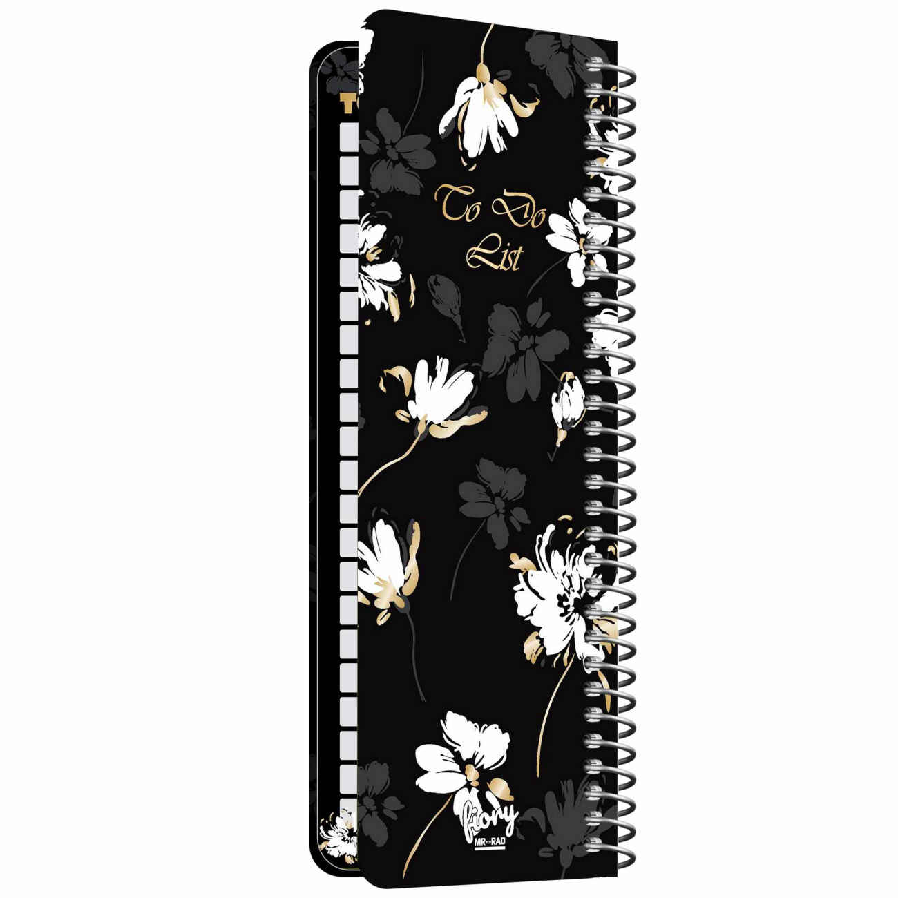 Herr Rad Aufgabenplaner – Mit Blumenmotiv „Wish Flower“