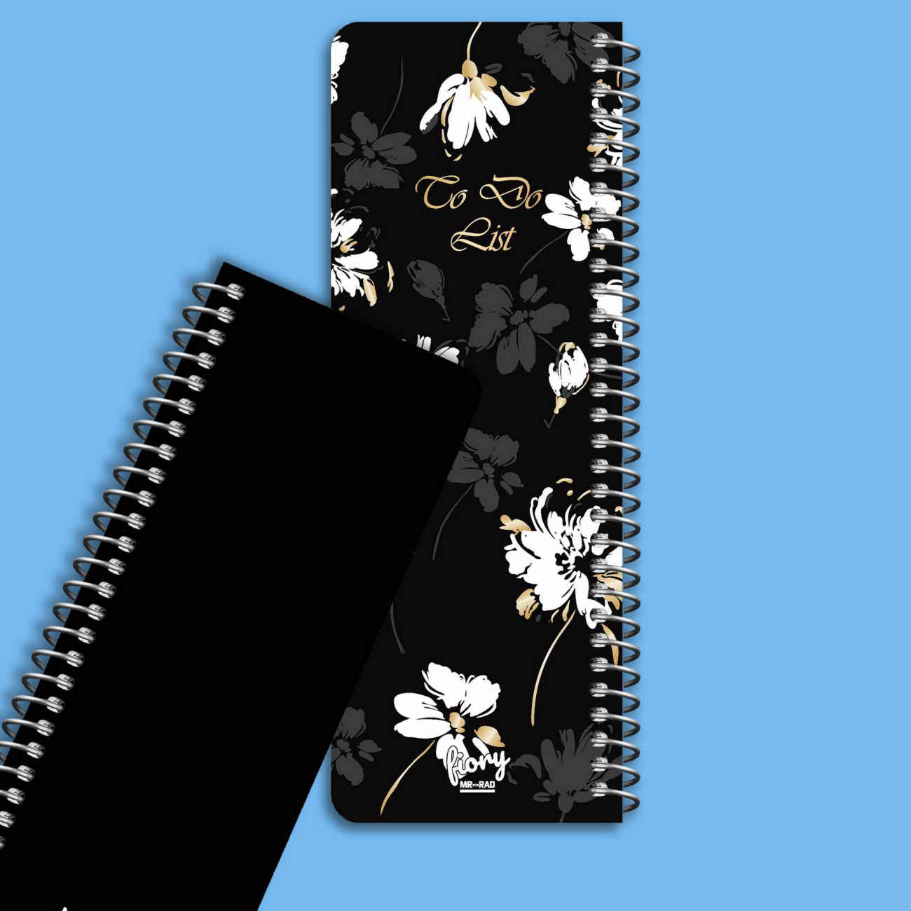 Herr Rad Aufgabenplaner – Mit Blumenmotiv „Wish Flower“