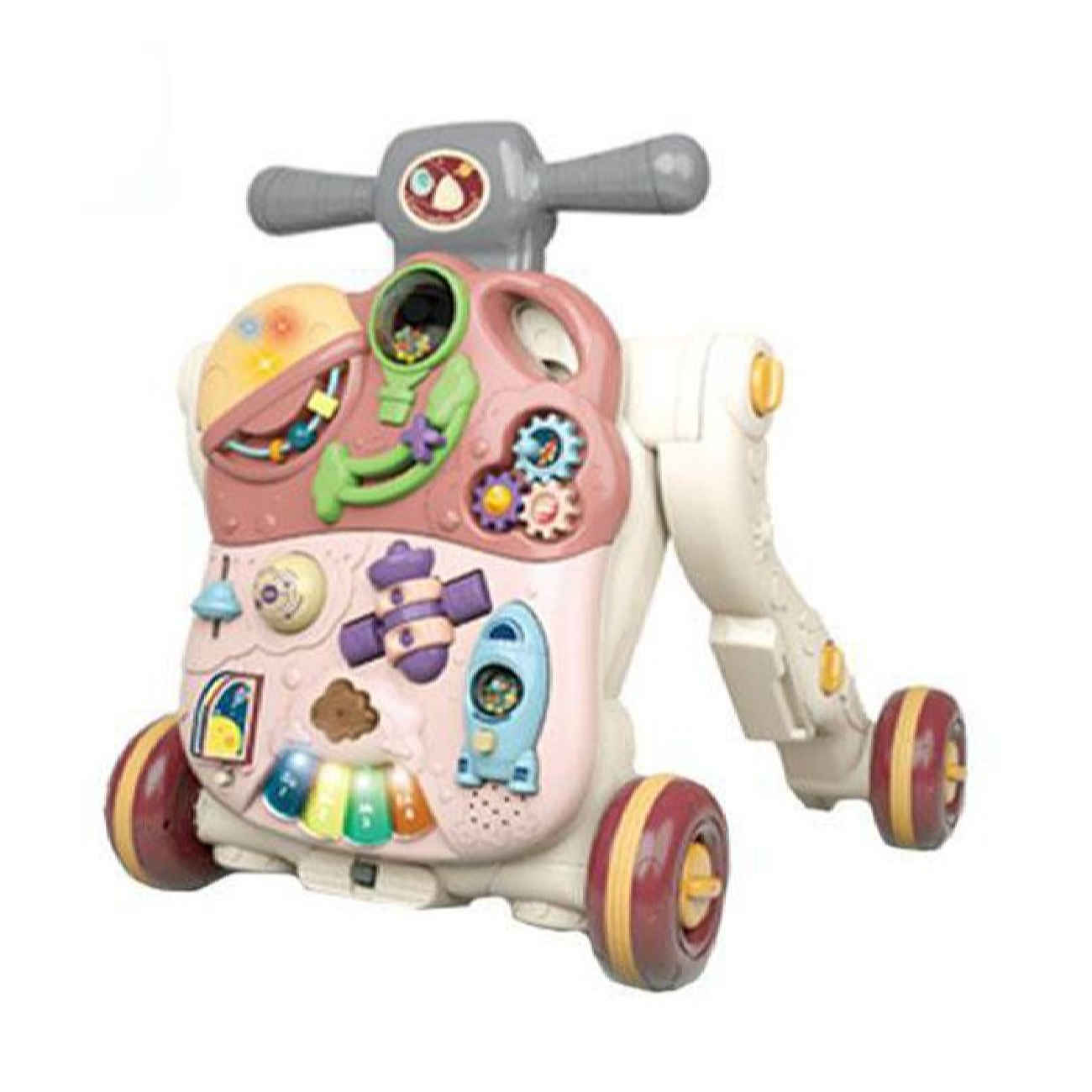 Multifunktionaler Baby-Lauflernhilfe – Sicher und verstellbar, geeignet für kleine Jungen und Mädchen