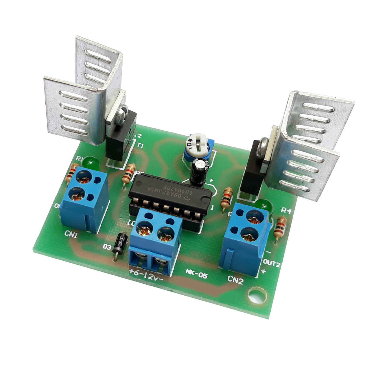 NK-05 Zweikanal-LED-Blinkmodul – 5 V–12 V/2 A Ausgang mit einstellbarer Geschwindigkeit