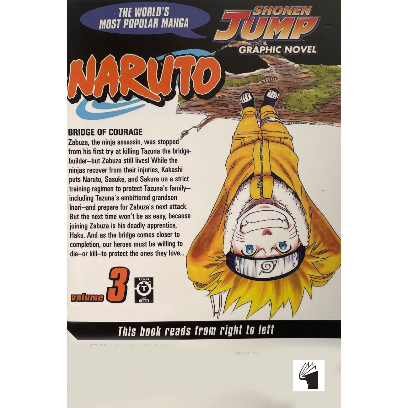 Naruto Vol. 3 by Masashi Kishimoto (English)