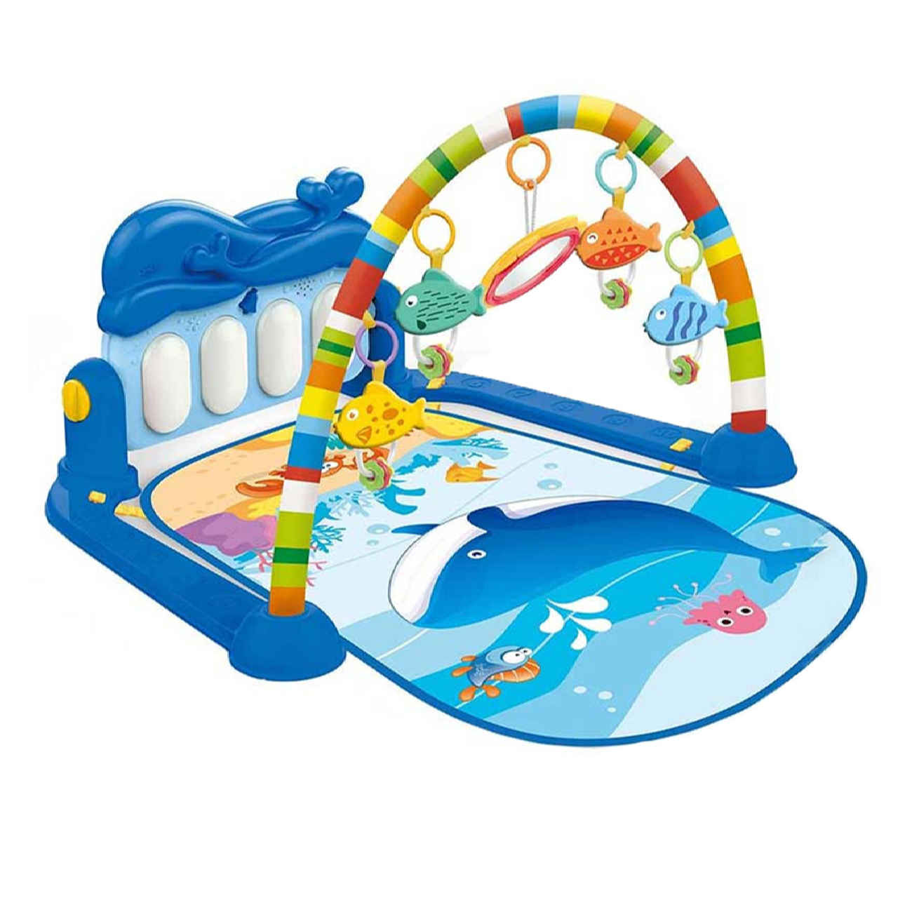 Spielmatte „Meereswunder“ – Beruhigend und fesselnd für Ihr Baby