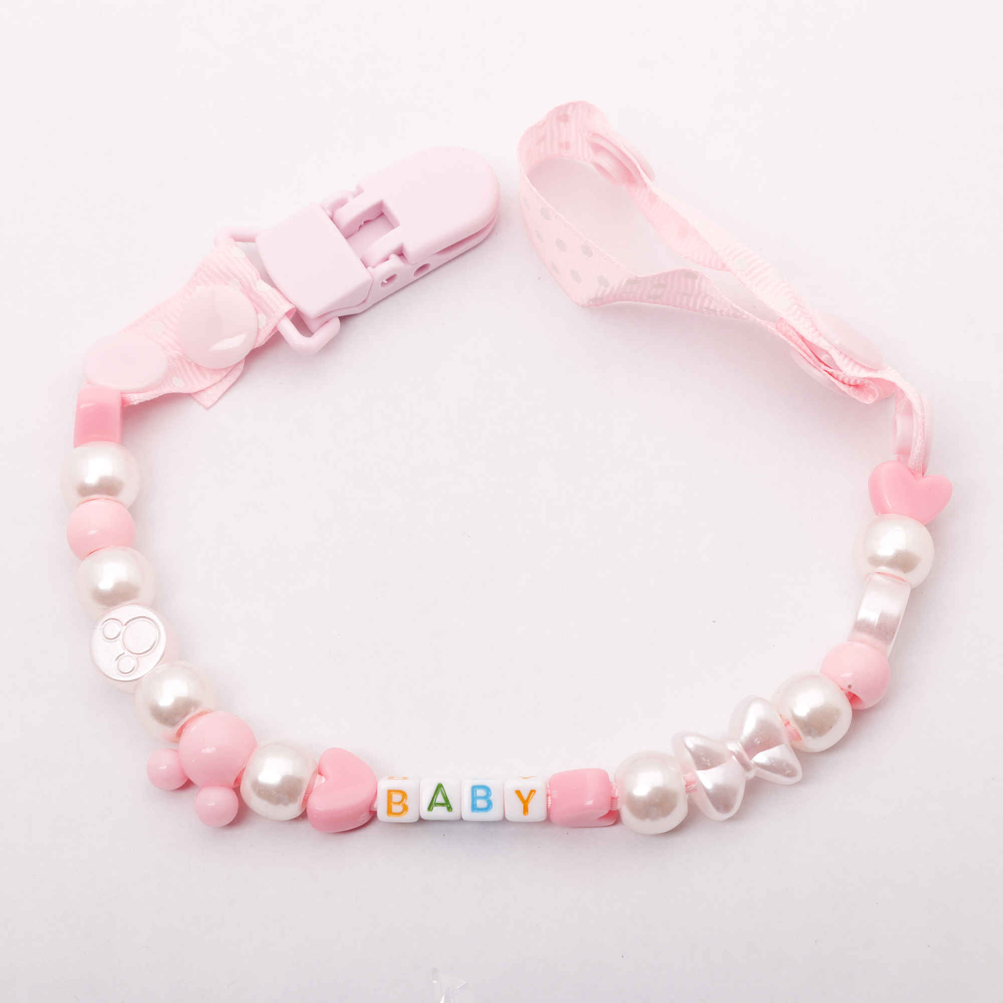 Schnullerclip mit festem Halt – Befestigt am Babykleidungsstück für leichten Zugriff auf den Schnuller
