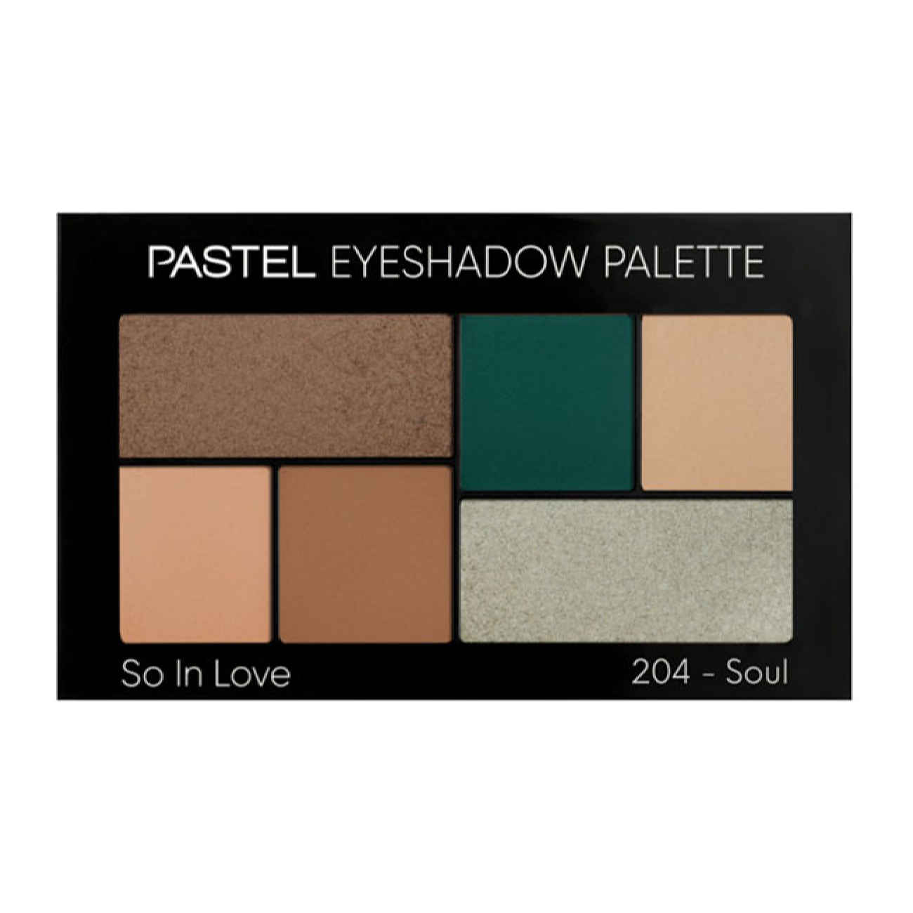 Lidschattenpalette So In Love Matte und Perlglanznuancen mit hoher Farbintensität und langem Halt