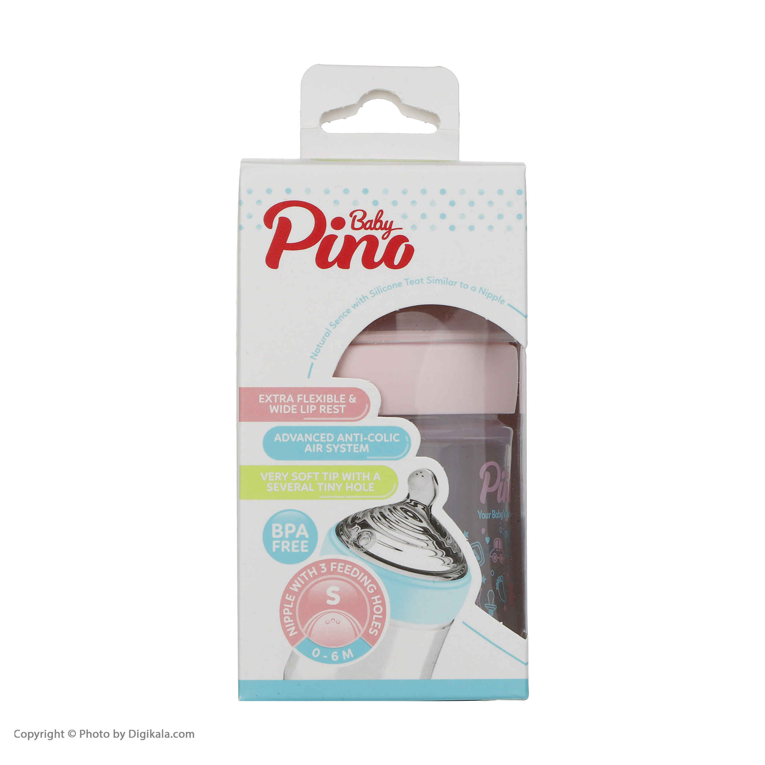 Pino Babyflasche – Bequem und einfach in der Handhabung, 150 ml