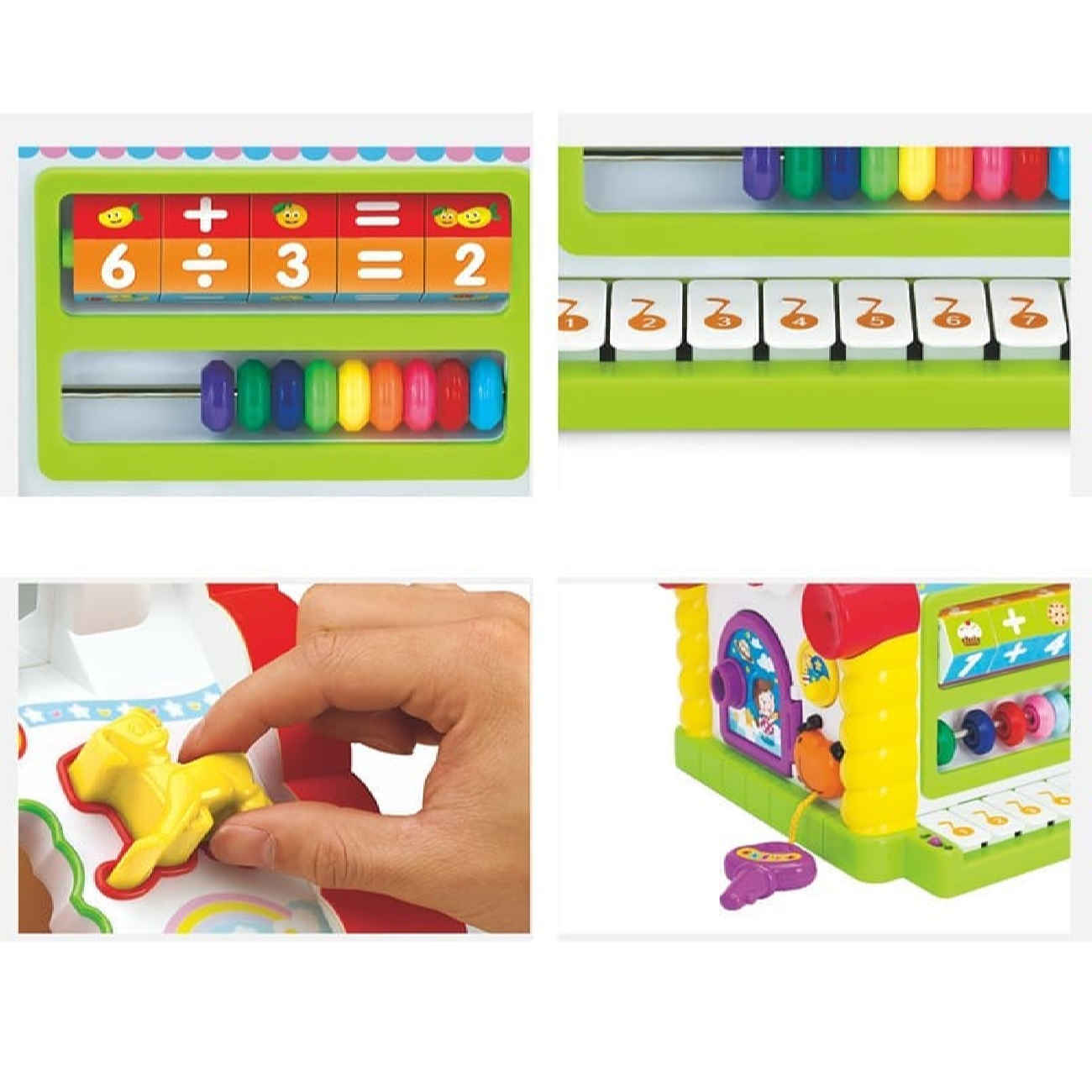 Intelligentes Sortierspielzeug – Formen und Farben mit Hausdesign für Kinder lernen
