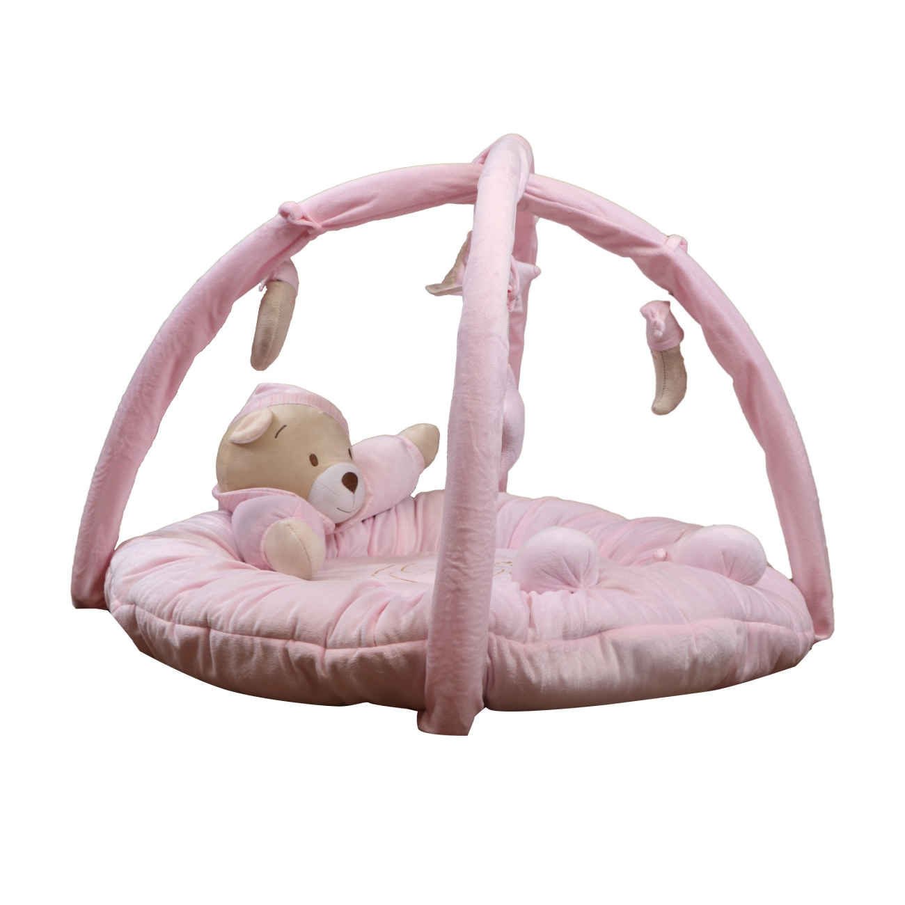 Thumbnail 5: Weiche Babyspielmatte im Bärendesign aus hypoallergenem Material