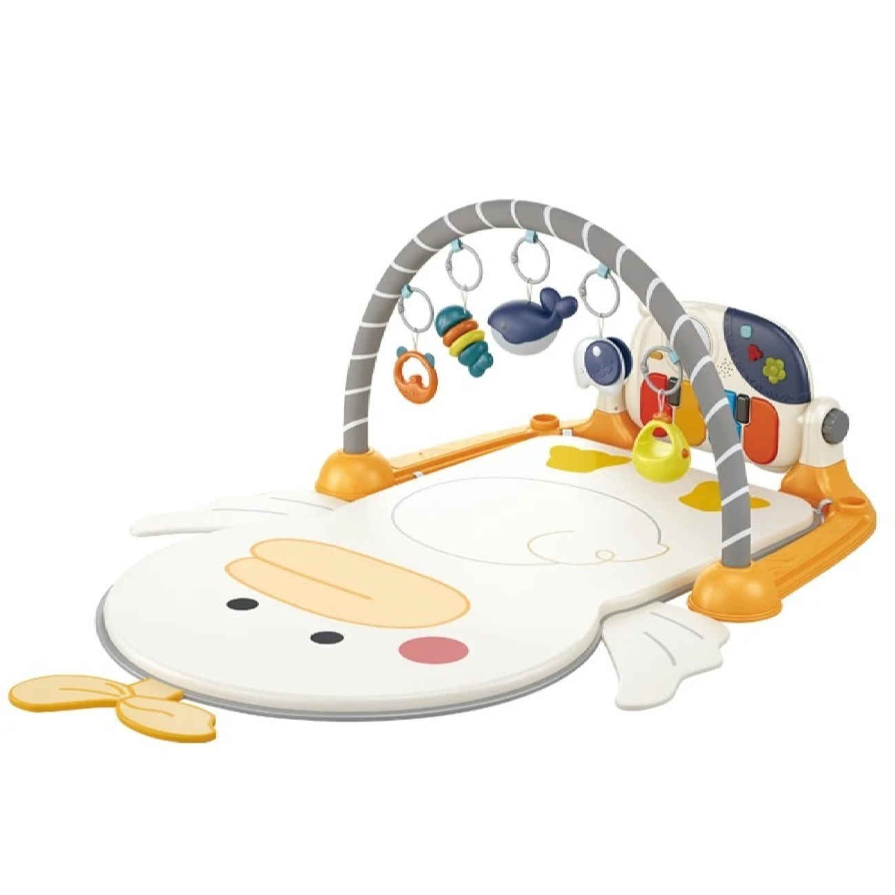 Weiche Puzzle-Spielmatte für Babys – Ideal für Spielzimmer mit Entenmotiv