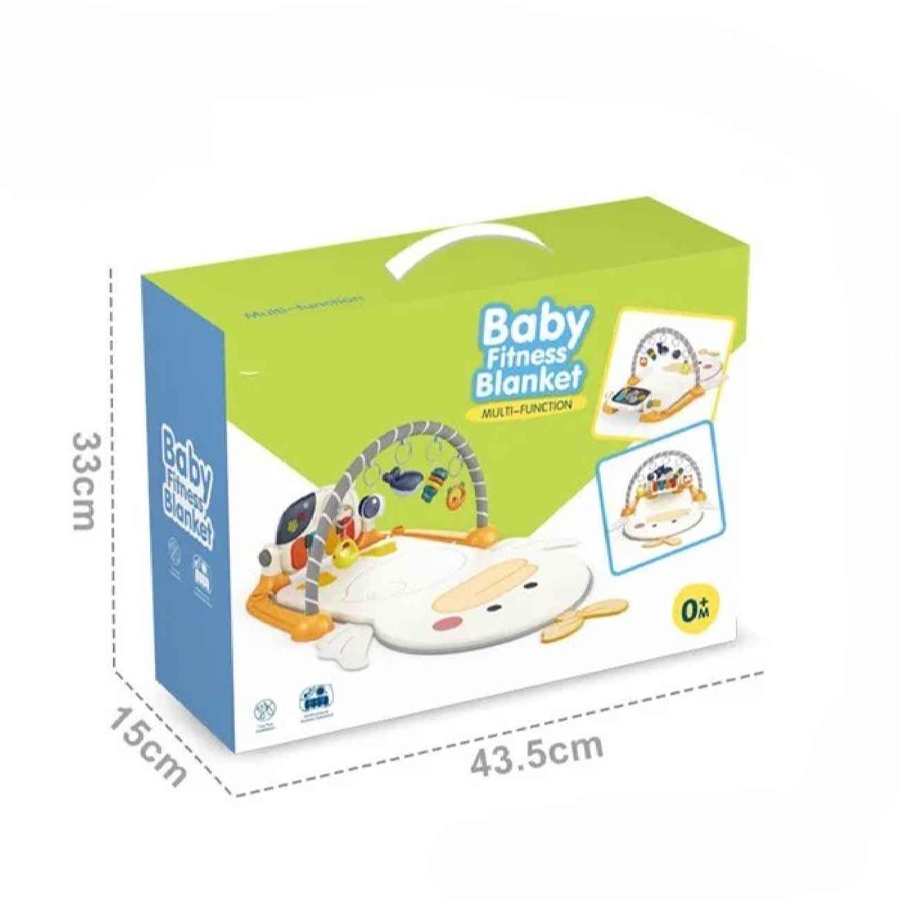 Weiche Puzzle-Spielmatte für Babys – Ideal für Spielzimmer mit Entenmotiv