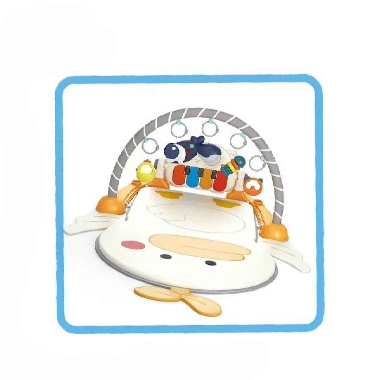 Weiche Puzzle-Spielmatte für Babys – Ideal für Spielzimmer mit Entenmotiv