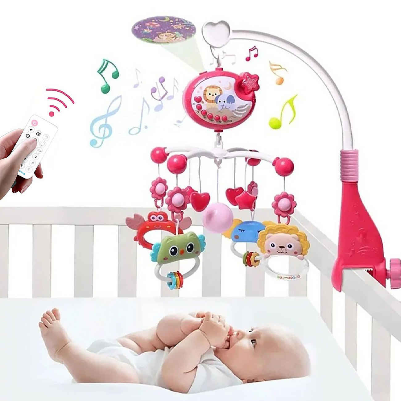 Beruhigendes Baby-Mobile – Sanfte Dekoration für Neugeborene und Säuglinge