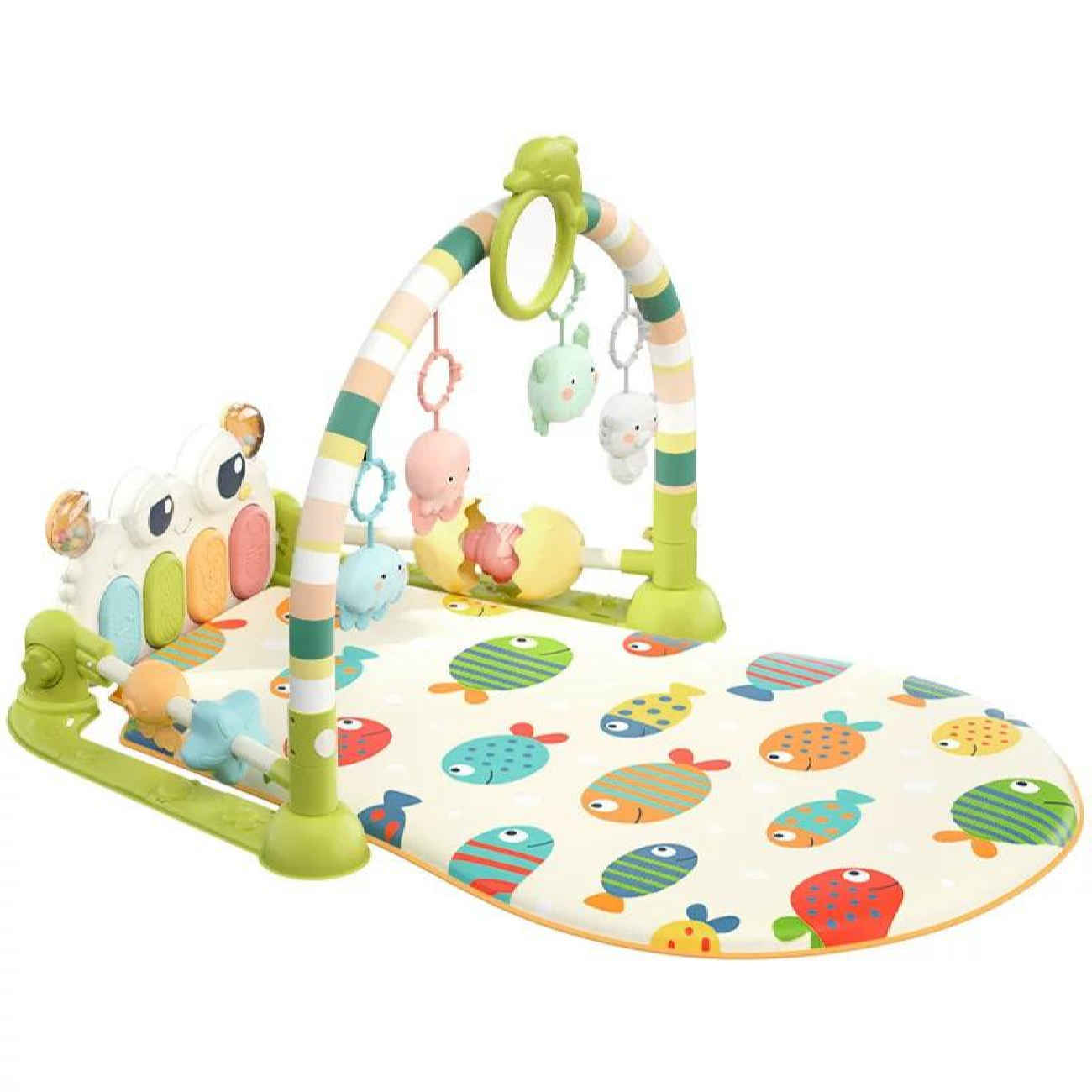 Stilvolle Spielmatte für Babyzimmer, Kinderstuben und Wohnbereiche