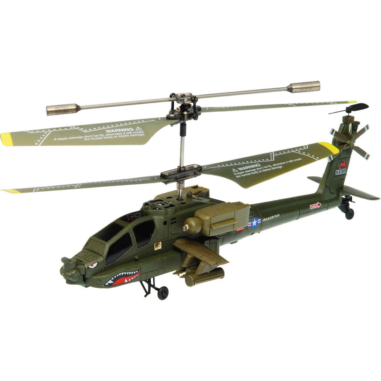 Syma S109G Indoor-Fernsteuerungshubschrauber – Zwei-Kanal-Steuerung und lange Flugzeit