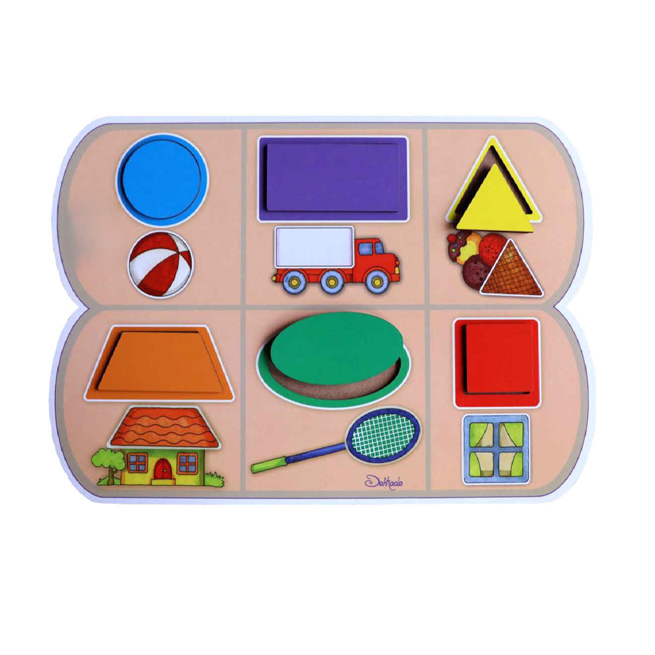Dorforientiertes Lernpuzzle – Ordne richtig zu