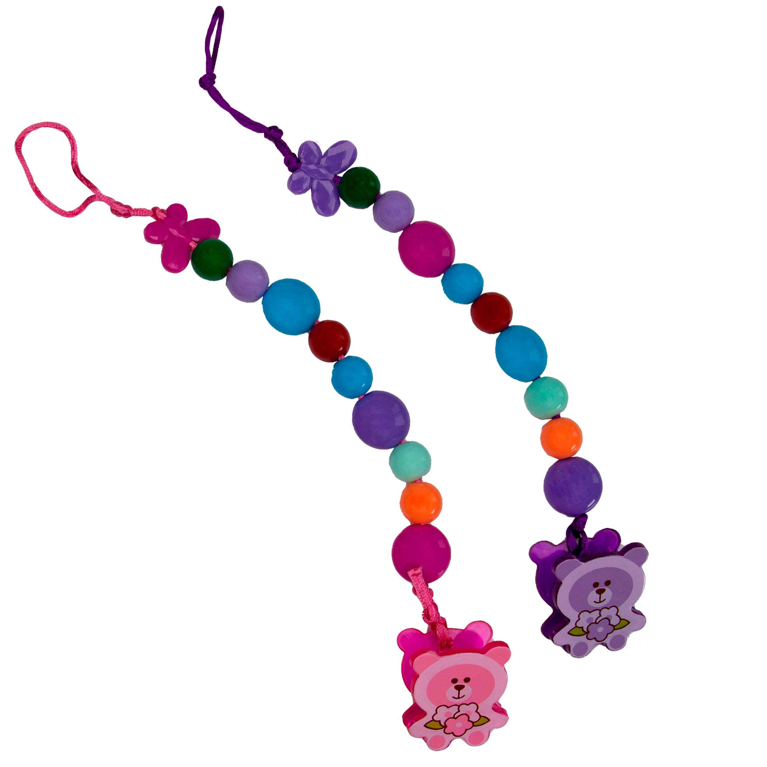 Wee-Care-Schnullerclip – Ideal für zahnende Babys mit Bärenmotiv