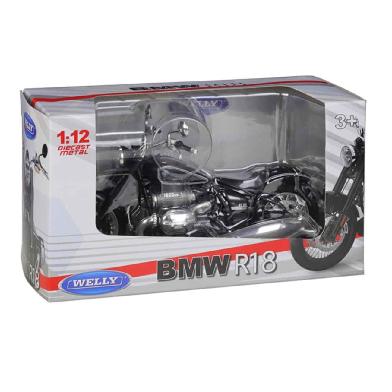 Welly BMW R18 2020 Metallguss-Modell – Maßstab 1:18