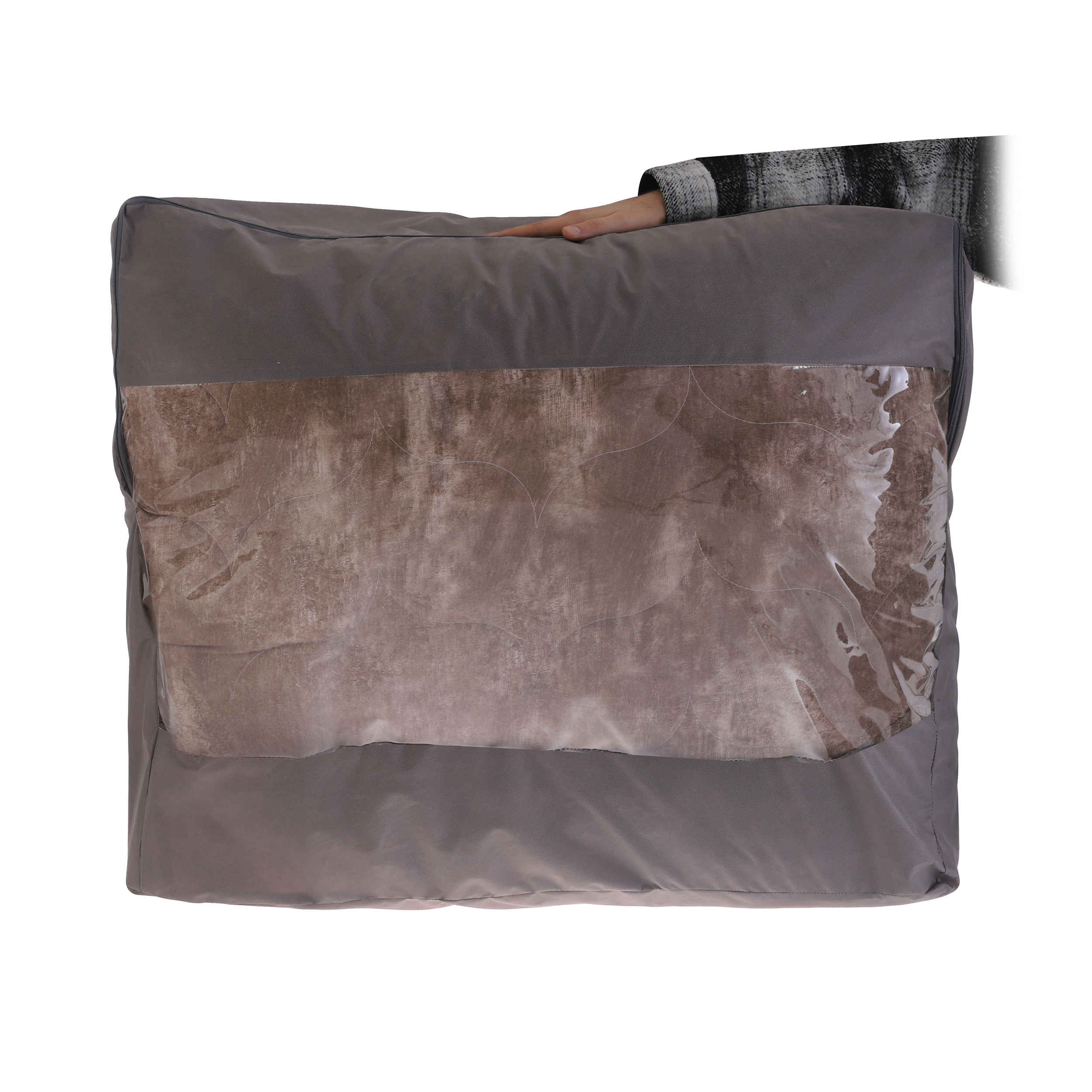Gästematratze 160×200 cm – Faltbare 2-Personen Matratze & Matratzenauflage, Gesteppt, 4 kg, Hellgrün