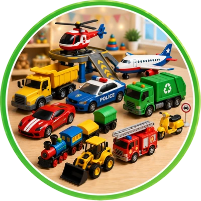 Spielzeugfahrzeuge