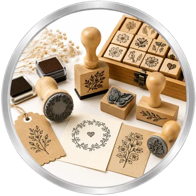 Bastel-Gummistempel