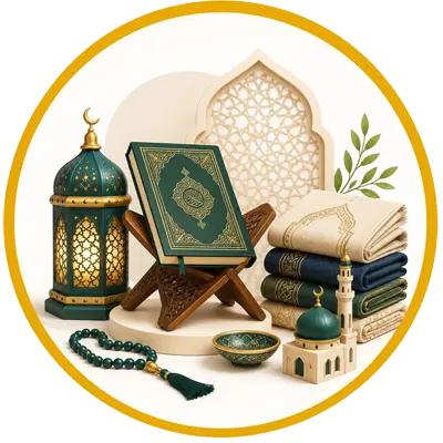 Islamische Gebetsutensilien