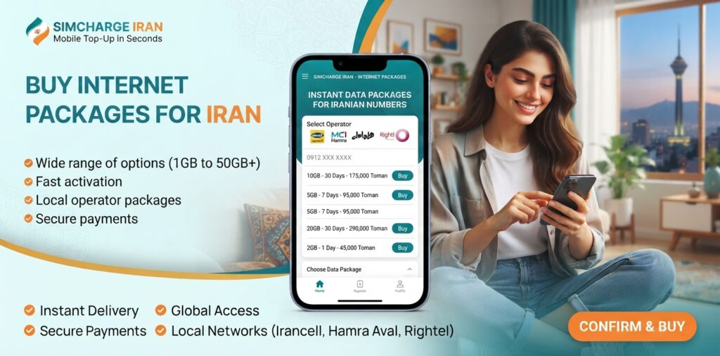 Online-Handyaufladung für den Iran - 2
